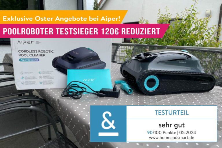 Oster-Deal geht weiter! Für Poolfreunde Aiper S1 zum Tiefpreis