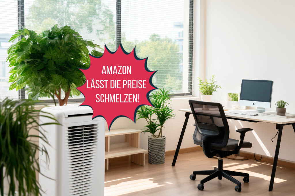 Jetzt vor der ersten Hitzewelle zuschlagen! Die besten Deals für mobile Klimaanalgen bei Amazon!
