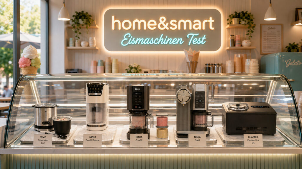 Eismaschine-Test 2026: Klamer, Ninja und WMF im direkten Duell