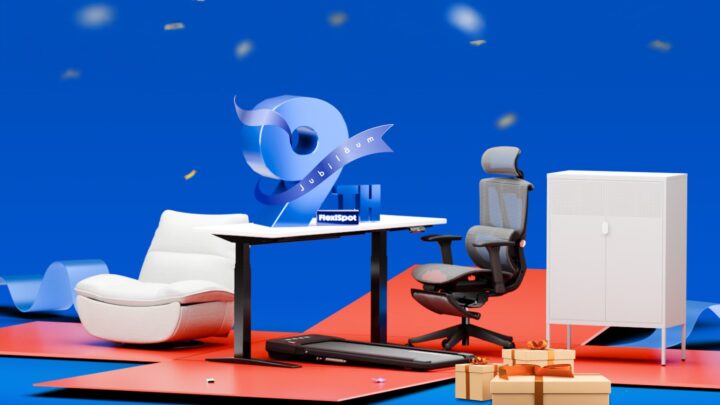Jubiläums-Deals bei FlexiSpot: Bis 50% Rabatt auf smarte Möbel!