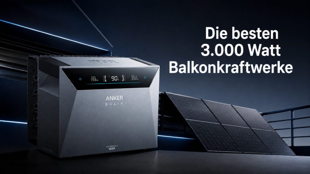 3.000 Watt Balkonkraftwerk Vergleich 2026