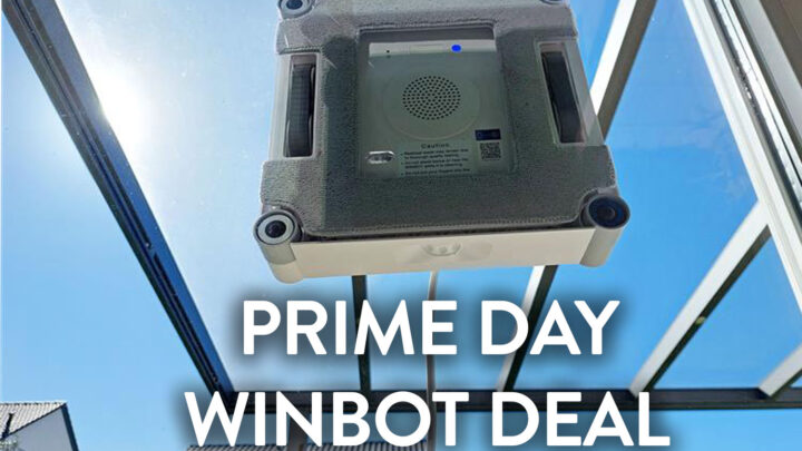 Bester Fensterputzroboter am Prime Day heftig reduziert!