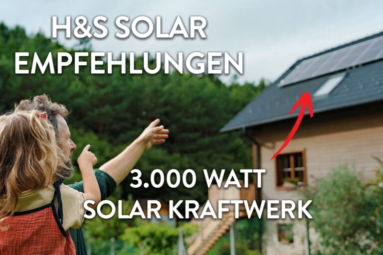 3.000 Watt Balkonkraftwerk Vergleich 2025