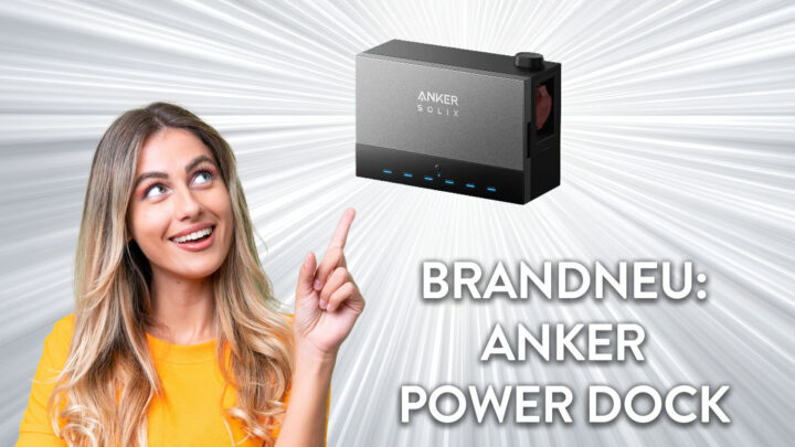 Energiezentrale mit 64 kWh: Anker SOLIX Power Dock