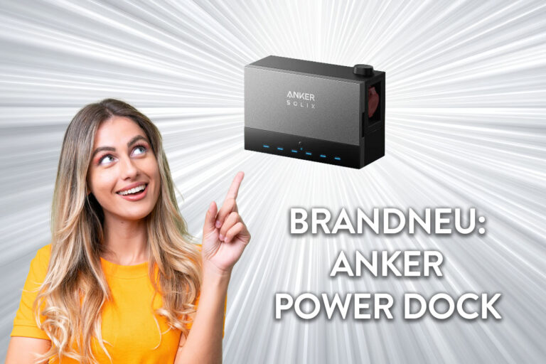 Energiezentrale mit 64 kWh: Anker SOLIX Power Dock