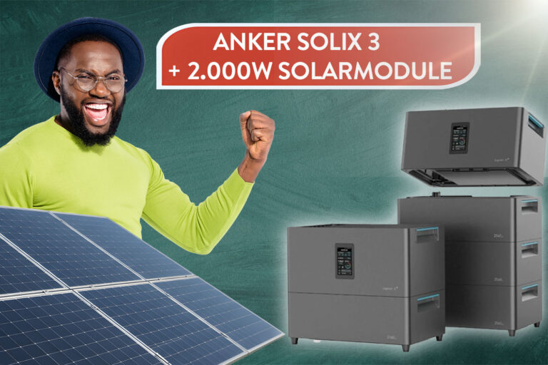 Dieser Preis ist ein Witz! 2.000 W Balkonkraftwerk + SOLIX 3