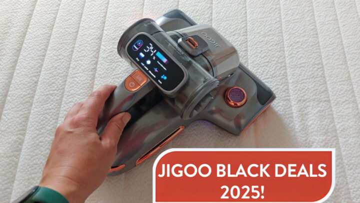 Black Week bei JIGOO! Bis zu 20% Rabatt auf smarte Milbensauger