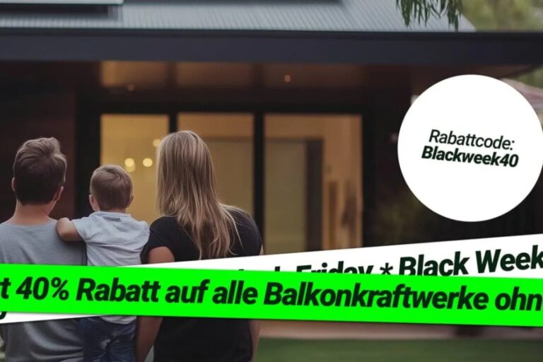 ALLES RAUS! 40% auf Balkonkraftwerke bei maxxisun