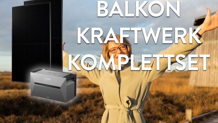 Balkonkraftwerk 1000W + SOLIX 3 Pro: Black-Friday-Deal