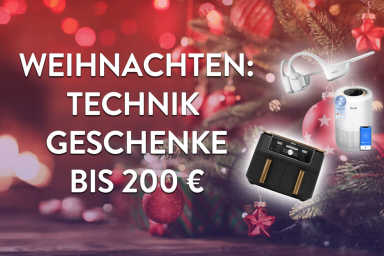 Auf diese 6 Technikgeschenke unter 200 € kommt sonst niemand!