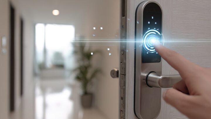 Wenn die Tür ins Schloss fällt