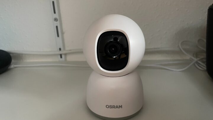 Osram Smart+ 360 Test: Was kann die kleine Überwachungskamera?