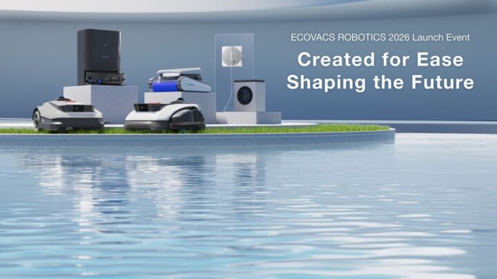 ECOVACS zeigt sein neues Roboter Line-Up für 2026