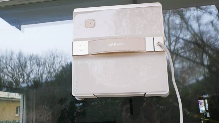 Der Dreame C1 Station Fensterputzroboter im Test