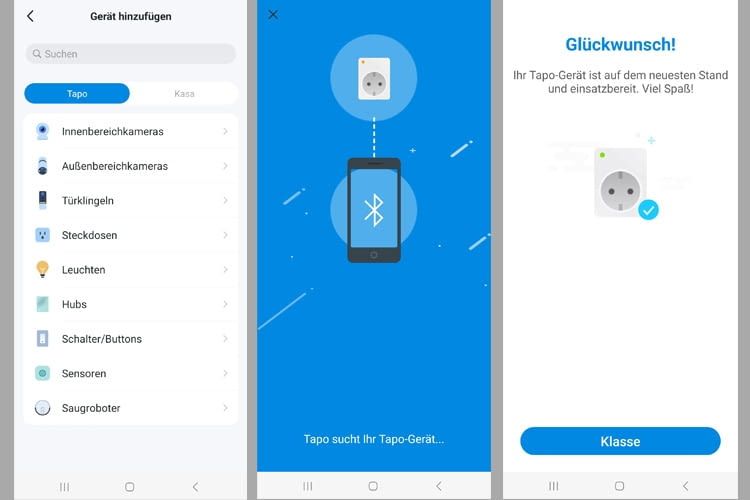 Im Test zeigte die App übersichtlich den Installationsfortschritt an Im Test zeigte die App übersichtlich den Installationsfortschritt an