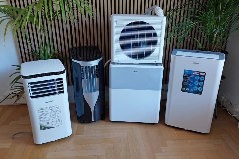 Hier sind einige unserer mobil nutzbaren Klima-Testgeräte zu sehen Hier sind einige unserer mobil nutzbaren Klima-Testgeräte zu sehen