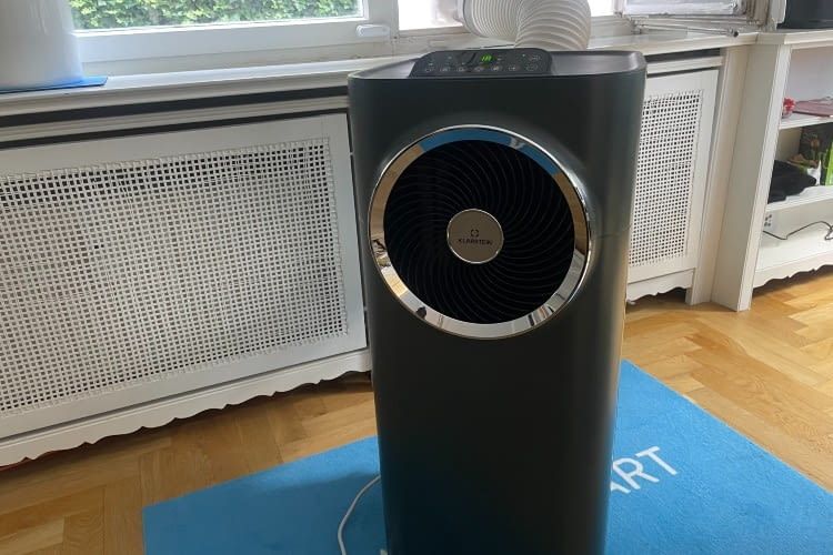 Die turbinenförmige Luftauslass bei der Klarstein Smart 10K ist ein echter Hingucker Die turbinenförmige Luftauslass bei der Klarstein Smart 10K ist ein echter Hingucker