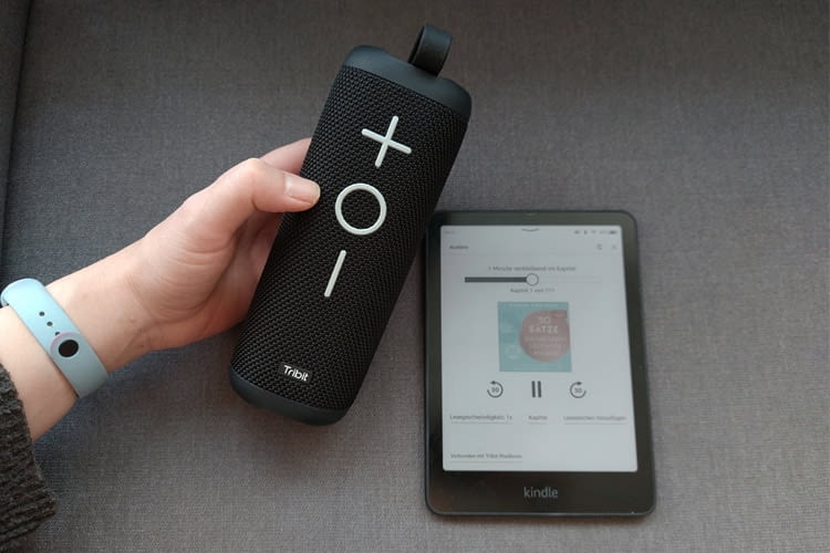 Die Hörbuch Wiedergabe erfordert die Verwendung eines zusätzlichen Lautsprechers Die Hörbuch Wiedergabe erfordert die Verwendung eines zusätzlichen Lautsprechers