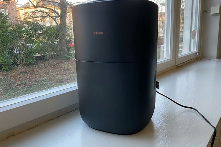 Das Design des beurer Luftbefeuchters ist schlicht und modern Das Design des beurer Luftbefeuchters ist schlicht und modern