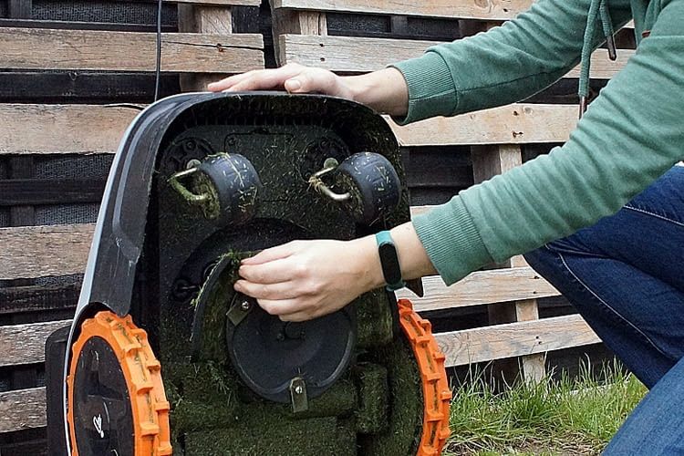 Besonders grobe Verschmutzungen kann man vorsichtig abzupfen Besonders grobe Verschmutzungen kann man vorsichtig abzupfen