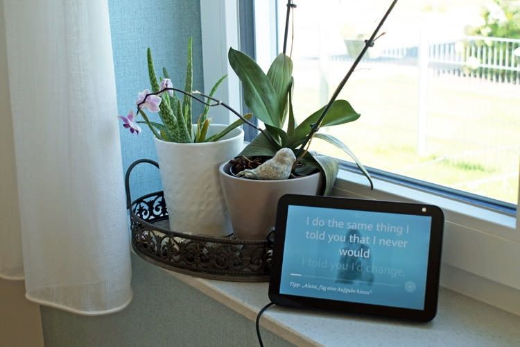 Wir nutzen regelmäßig verschiedene Amazon Geräte wie Echo Show Wir nutzen regelmäßig verschiedene Amazon Geräte wie Echo Show