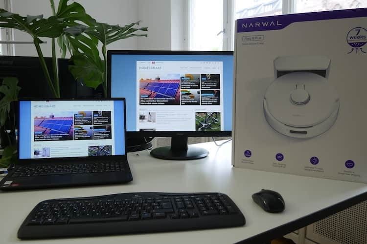 Die Verpackung des Narwal Freo X Plus ist hochwertig und das Gerät einfach aufzubauen. Die Verpackung des Narwal Freo X Plus ist hochwertig und das Gerät einfach aufzubauen.