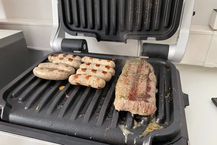 Das Lamm-Filet erreichte unsere gewünschte Garstufe Das Lamm-Filet erreichte unsere gewünschte Garstufe