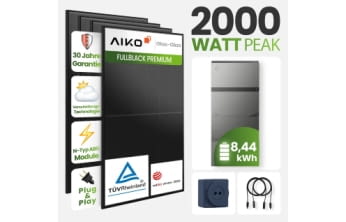 2000 W Komplett Set + FoxEss Avocado 22 zum Black Friday