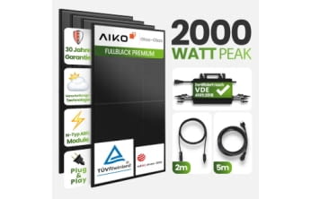 2000 W Komplett Set