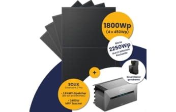 1.800 Watt Balkonkraftwerk + Anker SOLIX 2