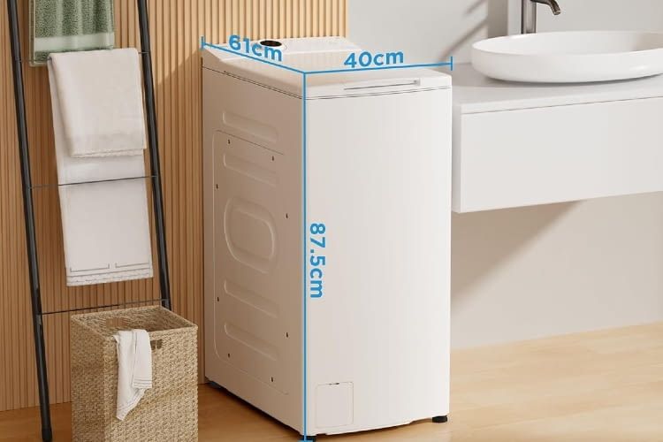 Midea hat einen hochwertigen und platzsparend Toplader mit Dampffunktion im Sortiment Midea hat einen hochwertigen und platzsparend Toplader mit Dampffunktion im Sortiment