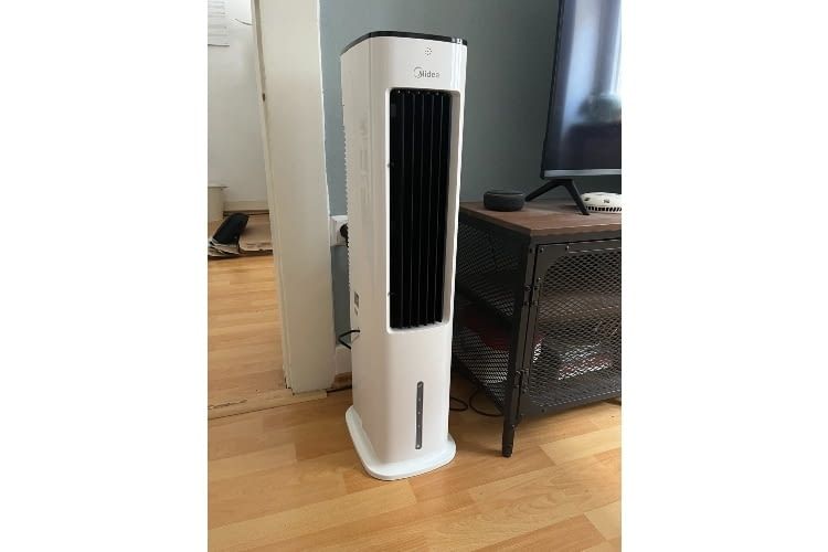 Der Midea AC100-20ARB im Einsatz Der Midea AC100-20ARB im Einsatz