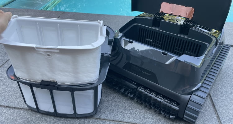 Dem AIPER liegt ein austauschbarer Micromesh-Filter bei Dem AIPER liegt ein austauschbarer Micromesh-Filter bei