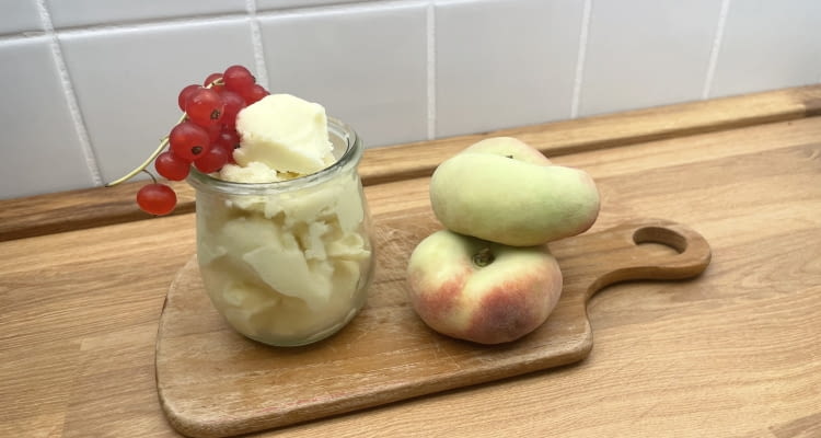 Auch das Sorbet überzeugte in unserem Klamer Ice Cream Maker Pro Test Auch das Sorbet überzeugte in unserem Klamer Ice Cream Maker Pro Test