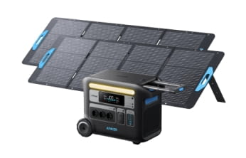 Anker SOLIX F2000 + 2x 200 Watt Solarpanels