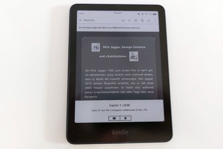 Im Dunkelmodus erscheint die Schrift weiß auf schwarzem Untergrund Im Dunkelmodus erscheint die Schrift weiß auf schwarzem Untergrund