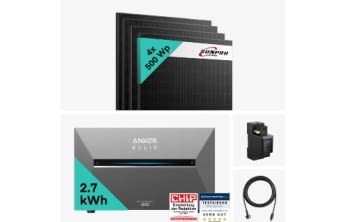 Anker Solix 3 mit 2.000 Wp Balkonkraftwerk