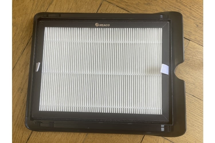 Der hochwertige HEPA-Filter war in unserem Test einfach einzusetzen Der hochwertige HEPA-Filter war in unserem Test einfach einzusetzen