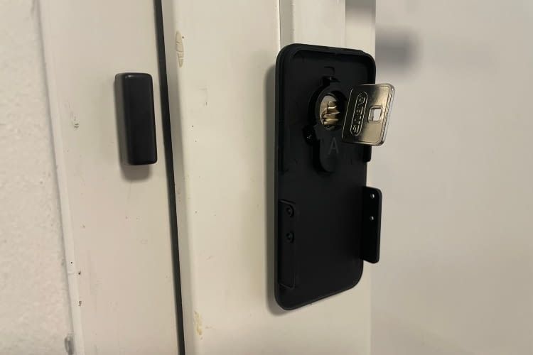 Die Montage des Lock Pro war in unserem Test sehr einfach Die Montage des Lock Pro war in unserem Test sehr einfach