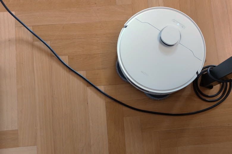 In unserem Test kam das Gerät erstaunlich gut mit Kabeln klar In unserem Test kam das Gerät erstaunlich gut mit Kabeln klar
