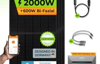 PiE POWER 2.000 + SOLIX 3 SET