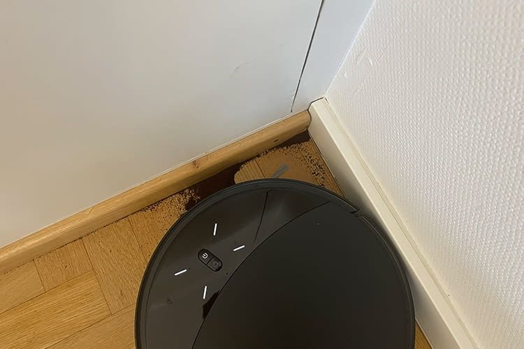 Die Kantenreinigung gelang insgesamt gut Die Kantenreinigung gelang insgesamt gut