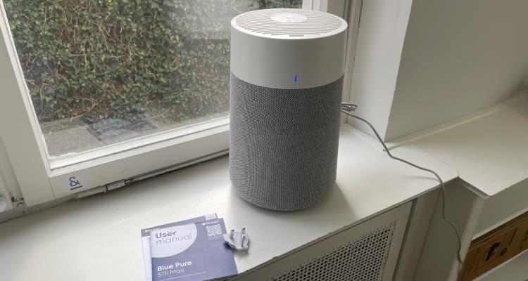 Blue Pure 511i Max wird mit Bedienungsanleitung und Steckdosenadapter Typ G und Typ C mitgeliefert Blue Pure 511i Max wird mit Bedienungsanleitung und Steckdosenadapter Typ G und Typ C mitgeliefert
