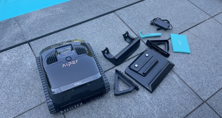 Der Lieferumfang des AIPER Scuba X1 war angemessen und alle Teile schienen hochwertig Der Lieferumfang des AIPER Scuba X1 war angemessen und alle Teile schienen hochwertig