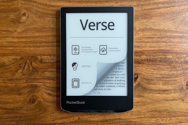 Das PocketBook Verse Mist ist eine kostengünstige Alternative zum Kindle Das PocketBook Verse Mist ist eine kostengünstige Alternative zum Kindle