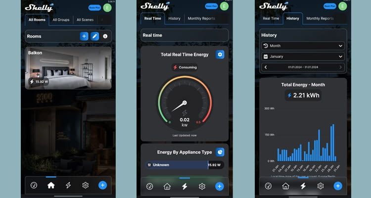 Die App ermöglicht einen guten Überblick aller Funktionen Die App ermöglicht einen guten Überblick aller Funktionen