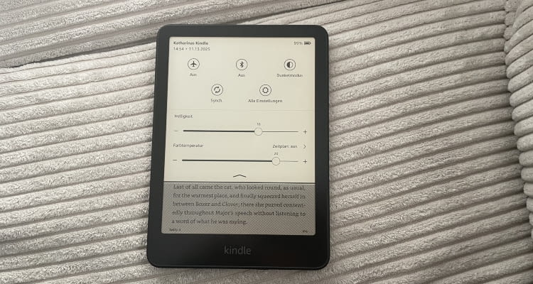 Wir haben den Kindle Paperwhite 2024 ausführlich getestet Wir haben den Kindle Paperwhite 2024 ausführlich getestet