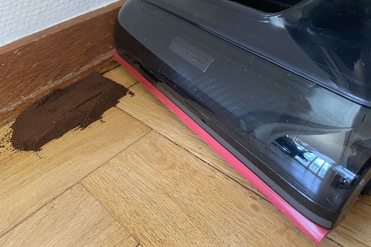 Der H15 Pro verfügte über eine perfekte Kantenreinigung Der H15 Pro verfügte über eine perfekte Kantenreinigung