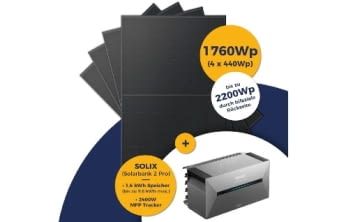 Kleines Kraftwerk Quattro 1800Wp + Anker Solarbank 2 Pro