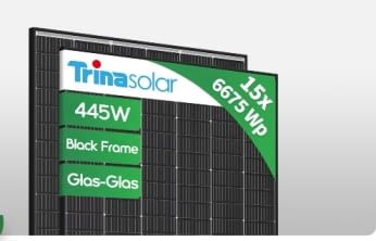 6.67 kWp Solaranlage + 10 kWh Speicher